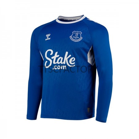 Fußballtrikots Everton FC Heim Trikotsatz 2022-2023 Langarm